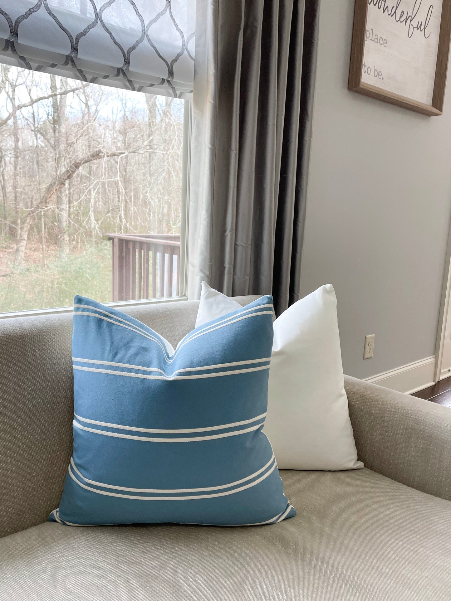 Nautica Stripe Pillow Cover