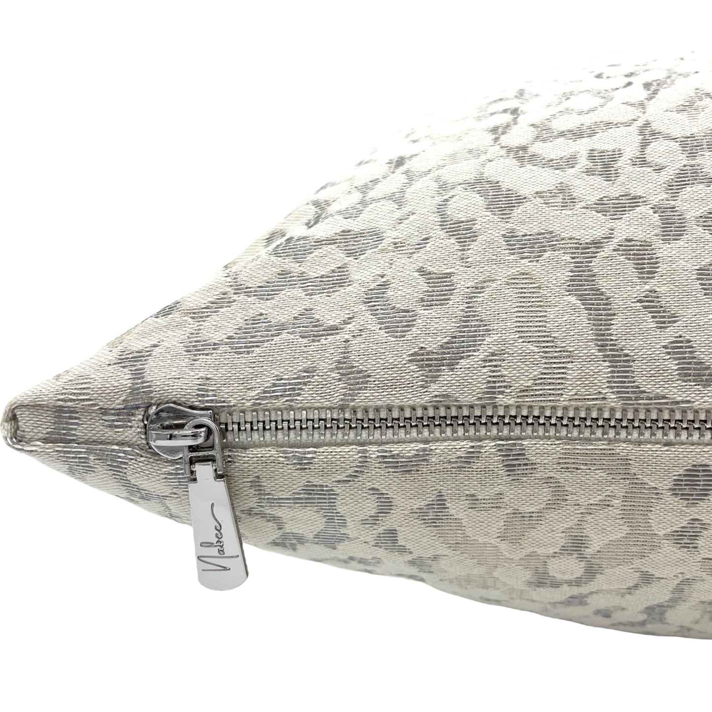 Silver Animal Glitz Pillow Cover