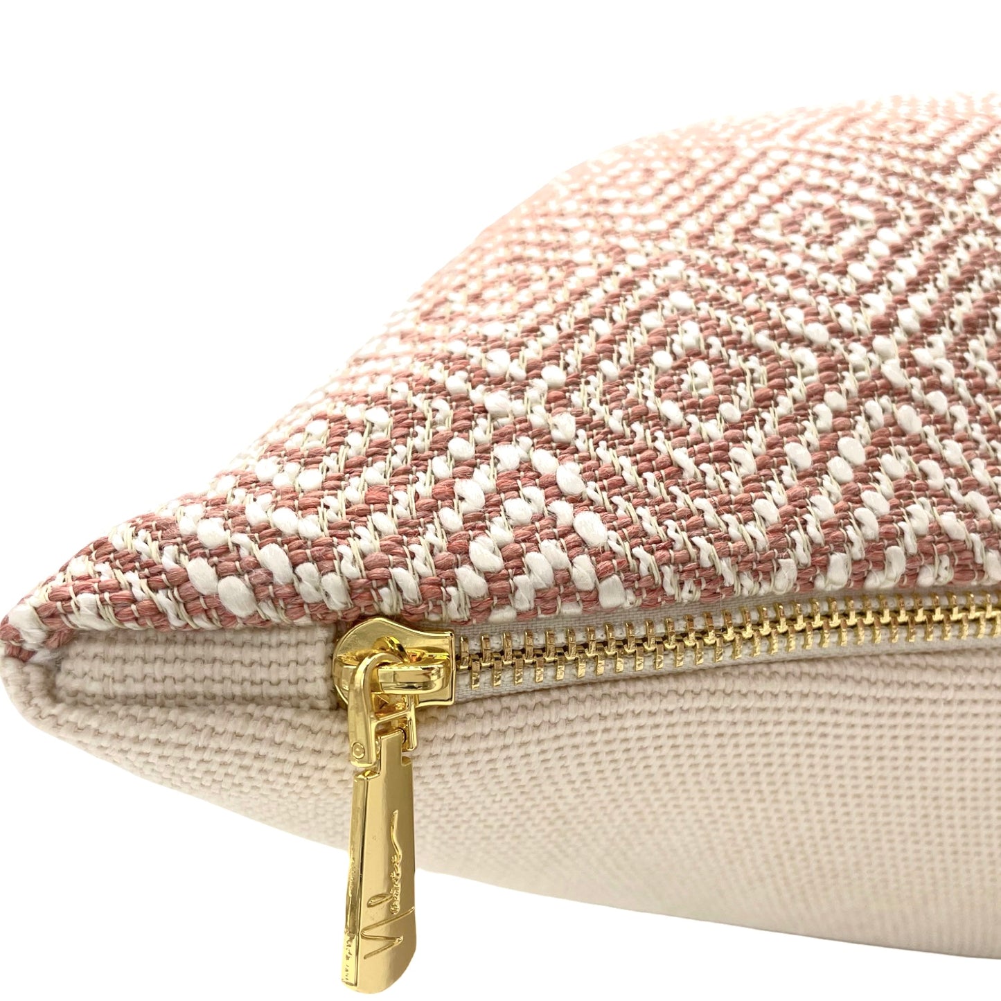 Geometric Coral Pillow Cover (Limited)