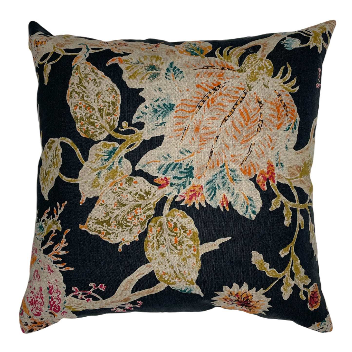 Botonical Floral on Black