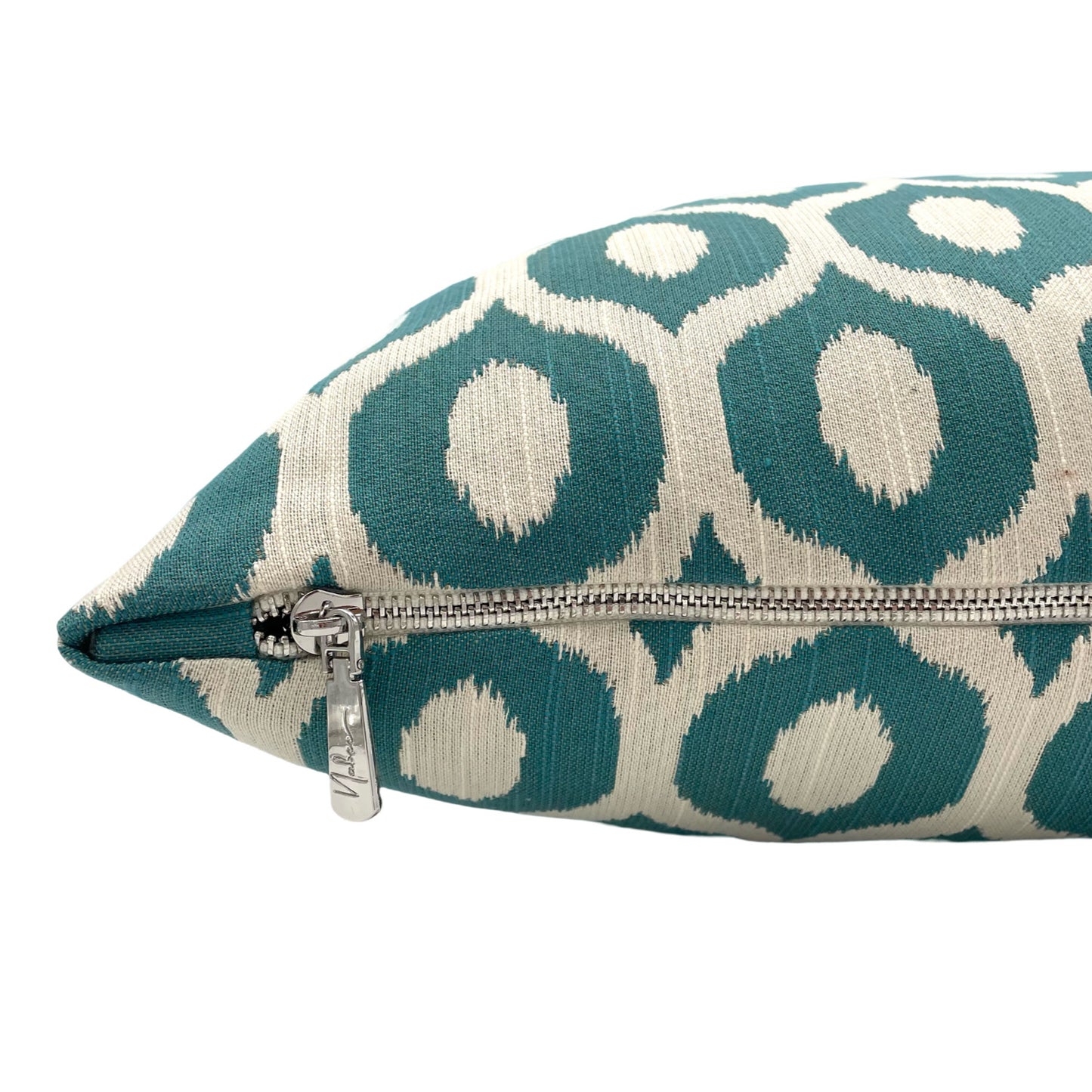 Green Ikat Pillow Cover