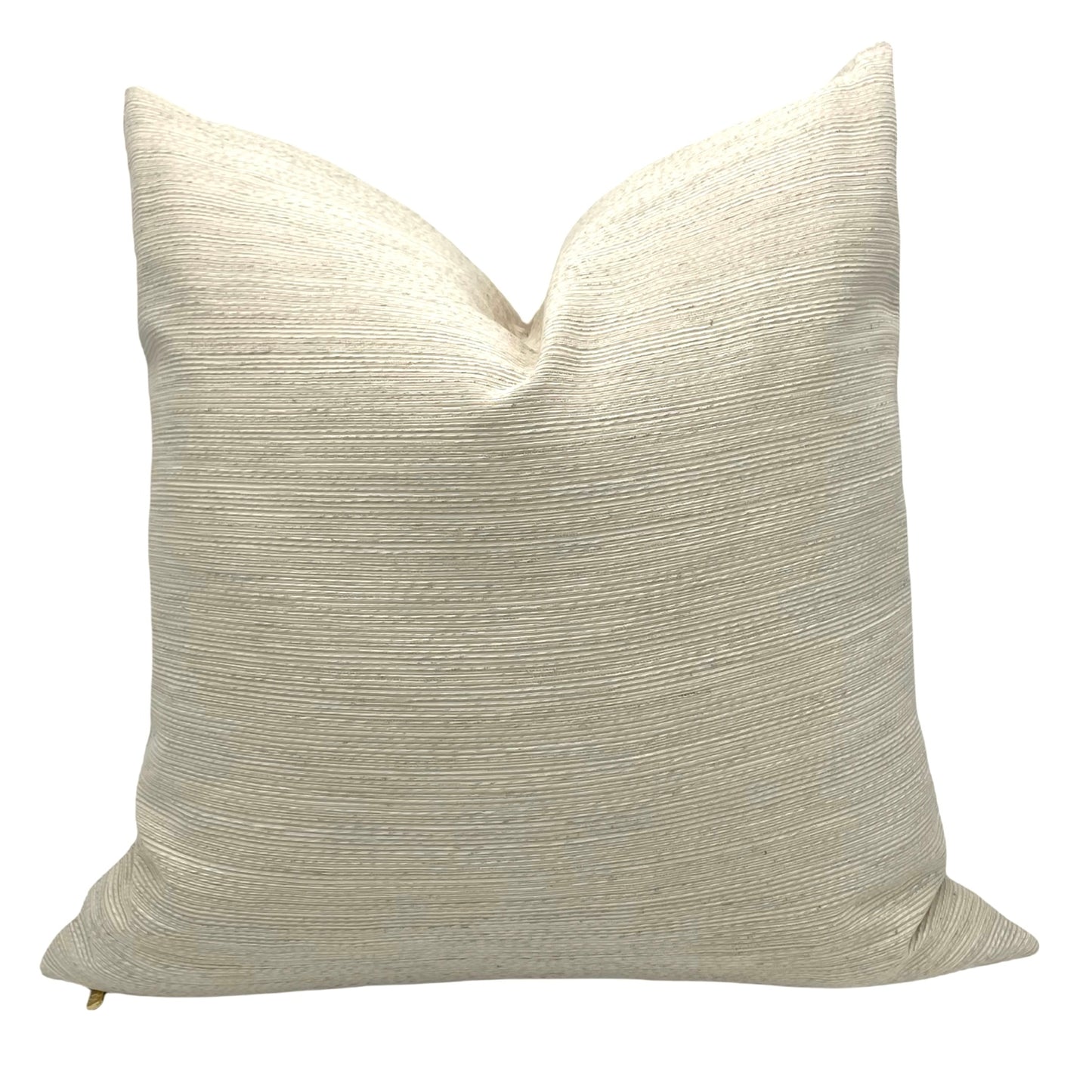 Textured Cream Pillow Cover