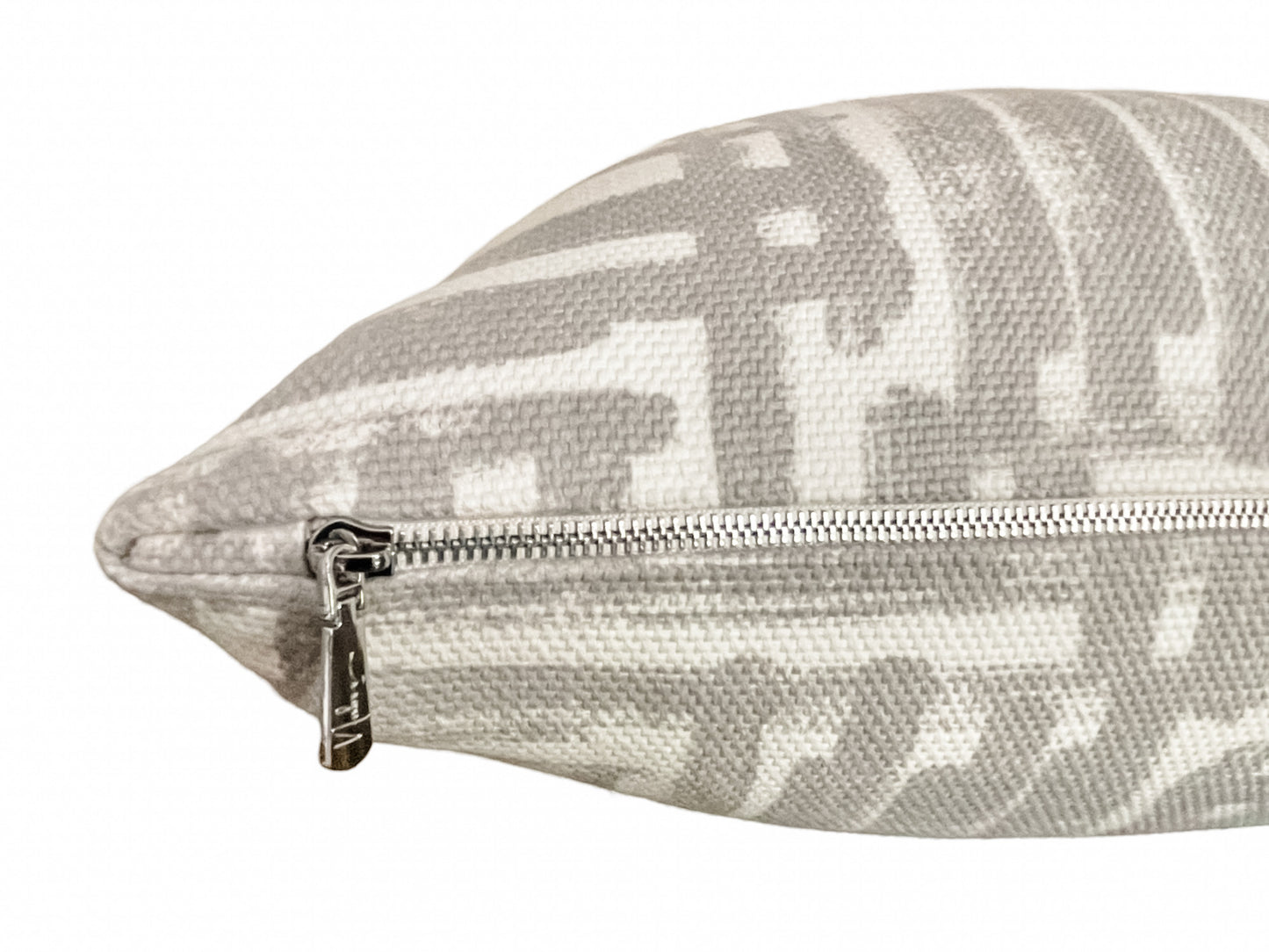 Grey Cross Hatch Pillow Cover