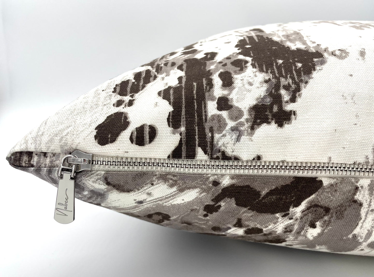 Abstract Grey Pillow Cover