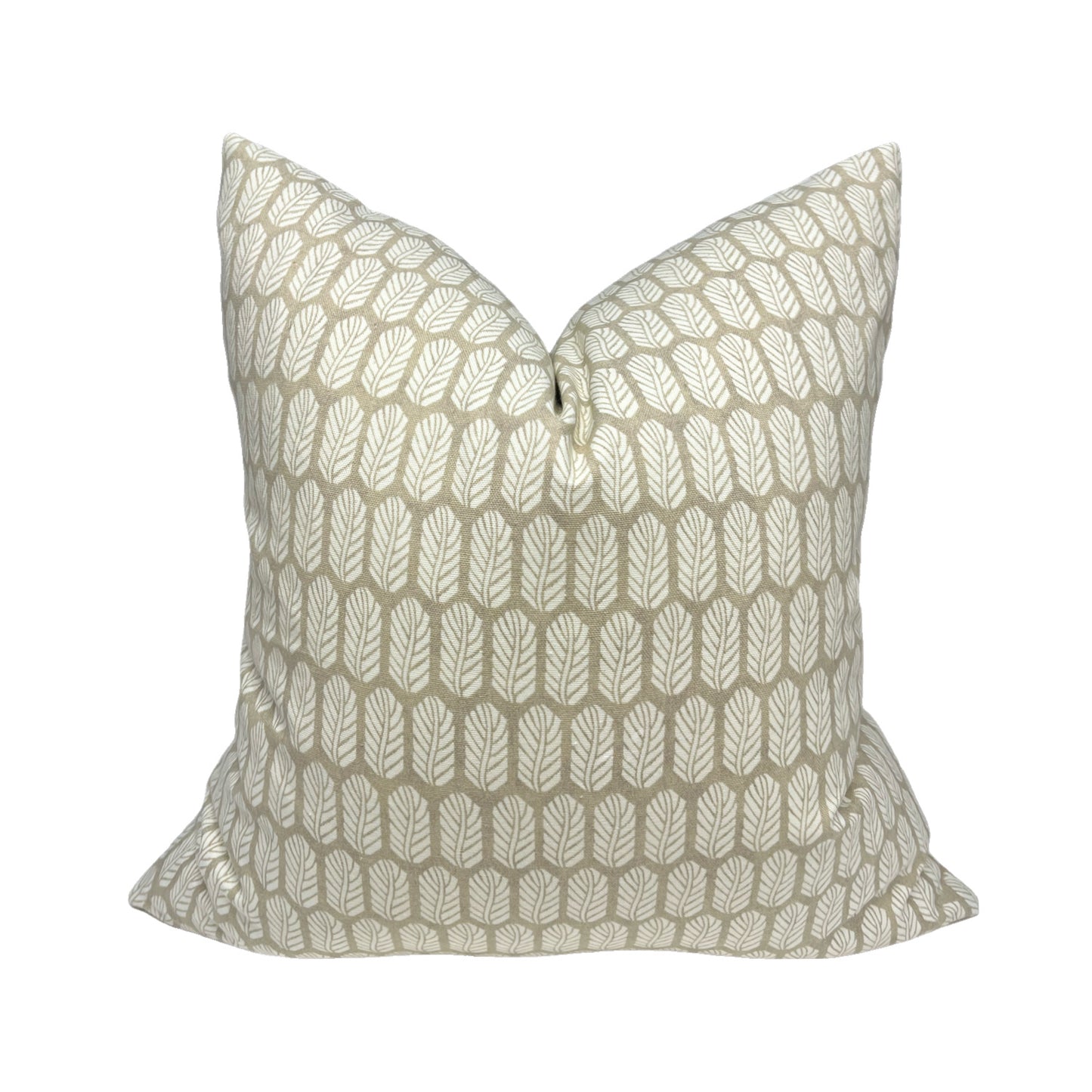 Neutral Wheat Pillow Cover