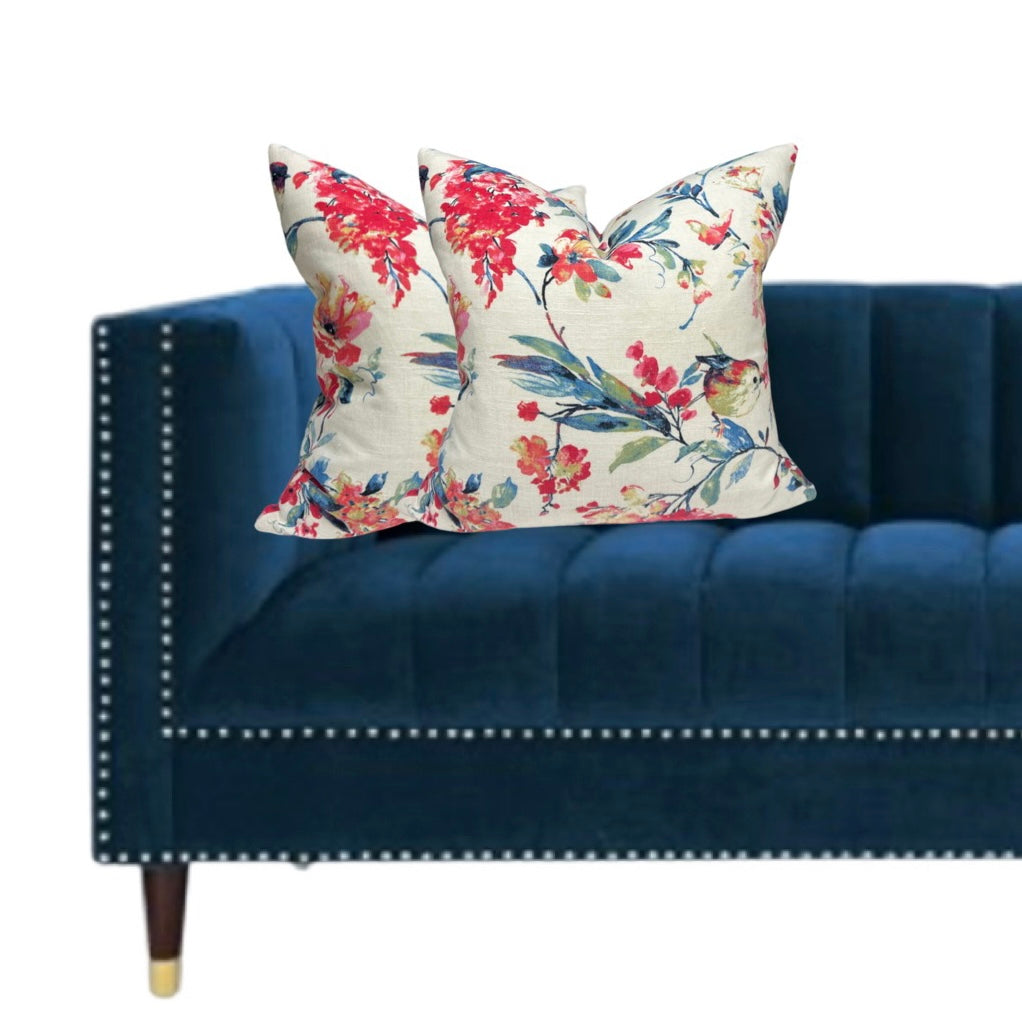 Bluebird Pillow Cover