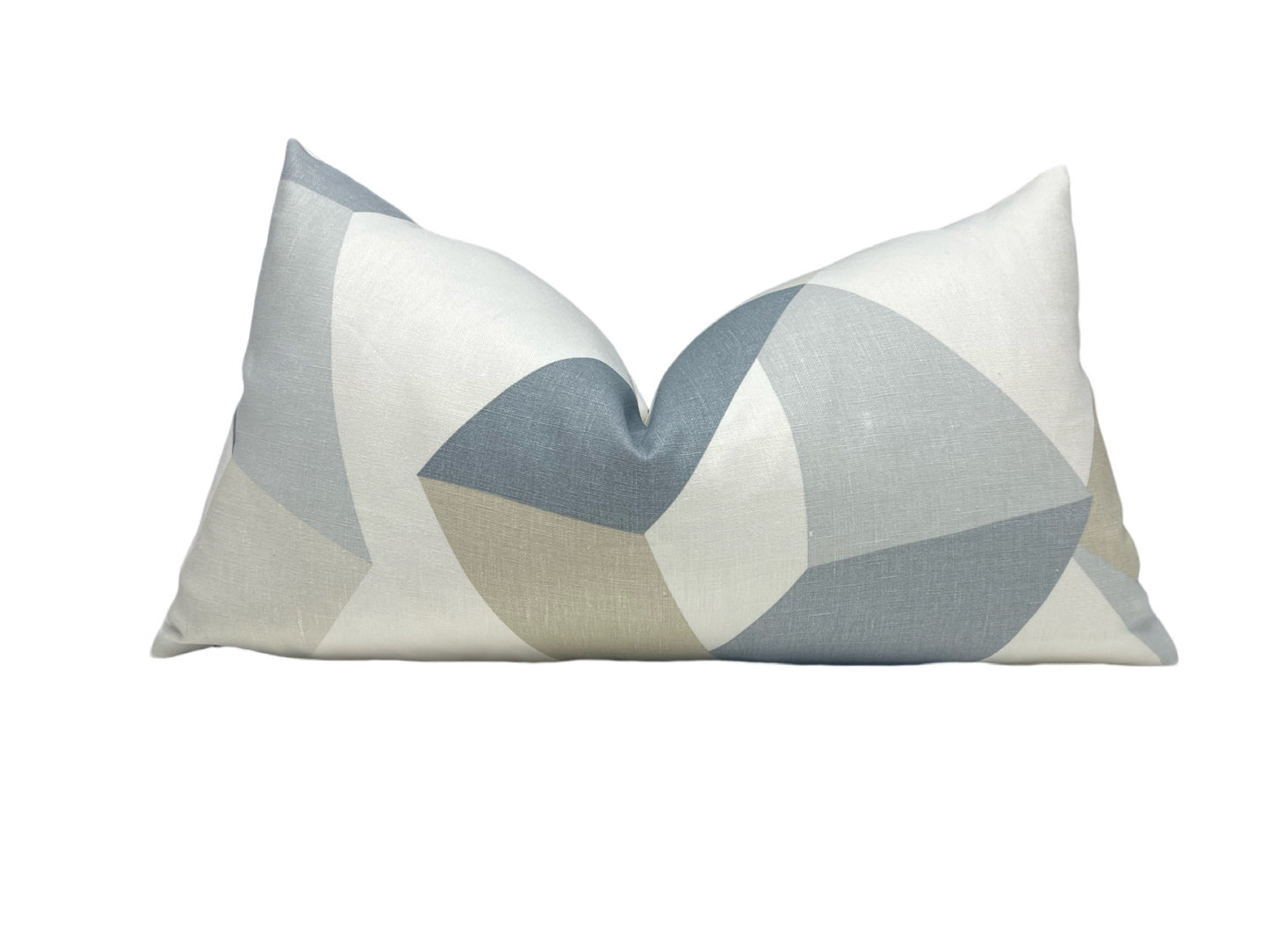 Urban Twist Grey Lumbar Pillow Cover