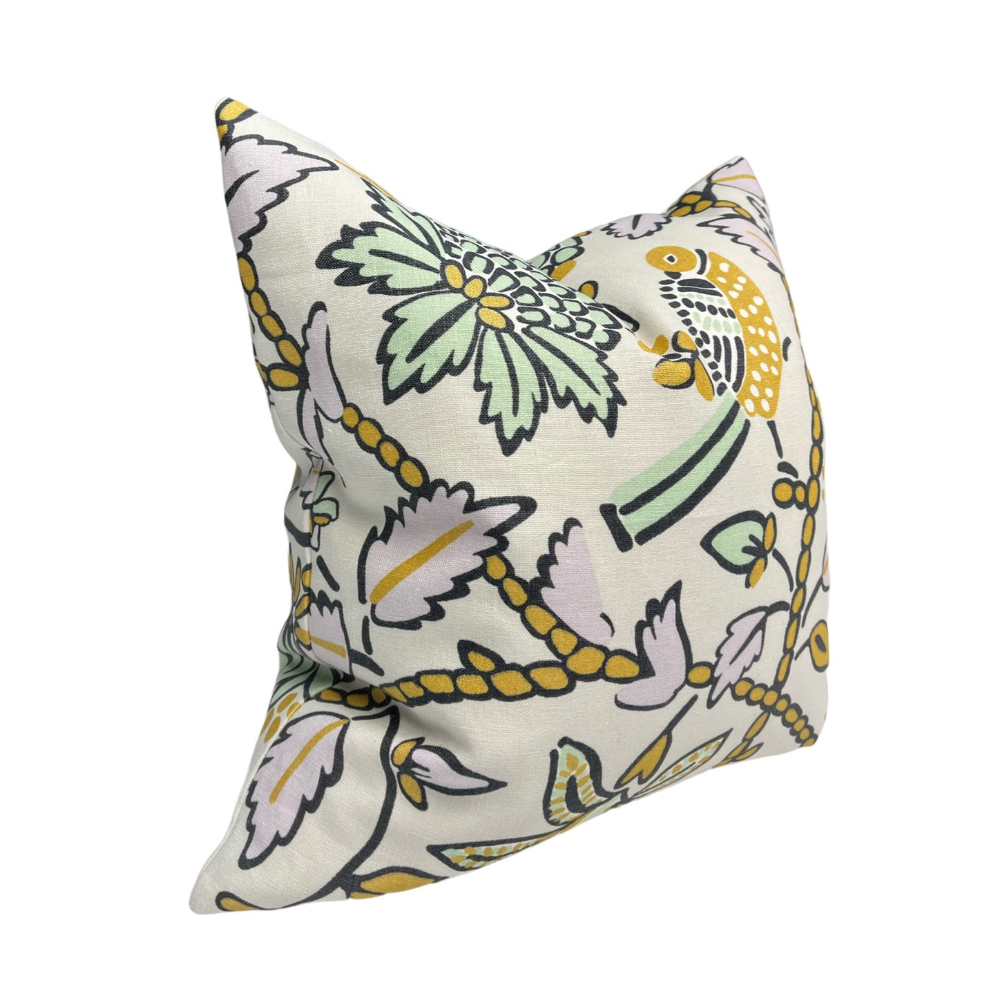 Lulu DK Tennyson Gold/Green Pillow Cover