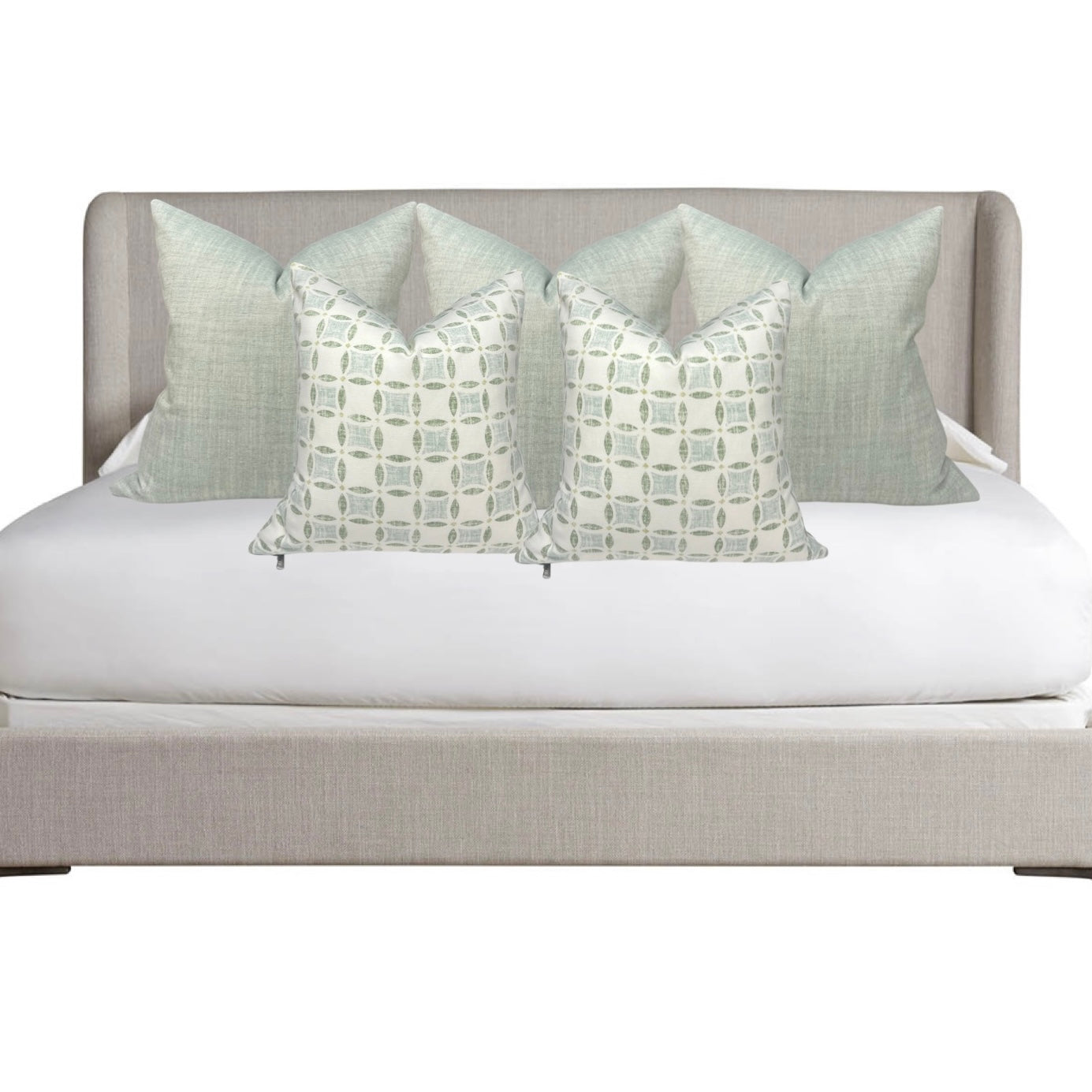 Spring Rain Pillow Cover