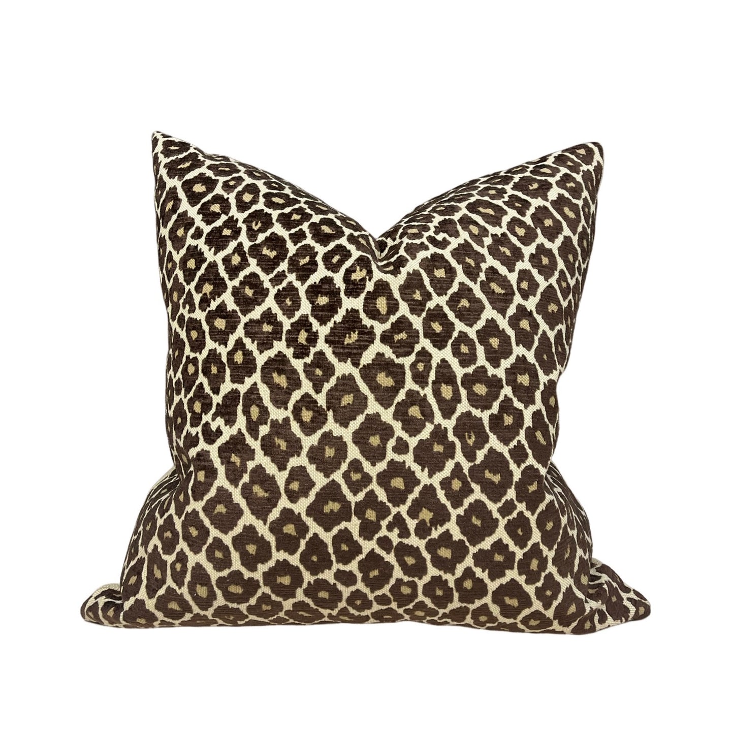 Brown leopard Pillow Cover