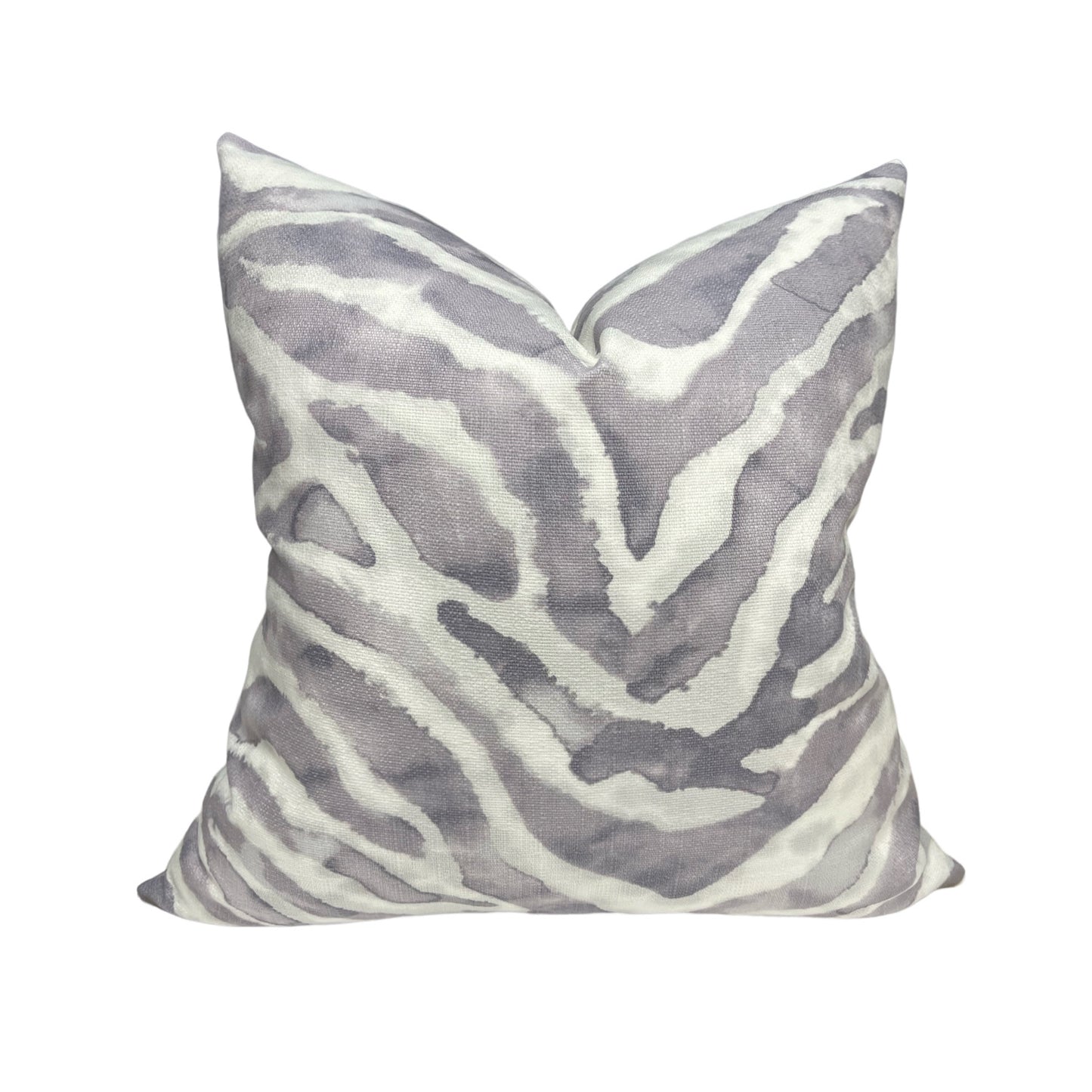 Amethyst Zebra Pillow Cover