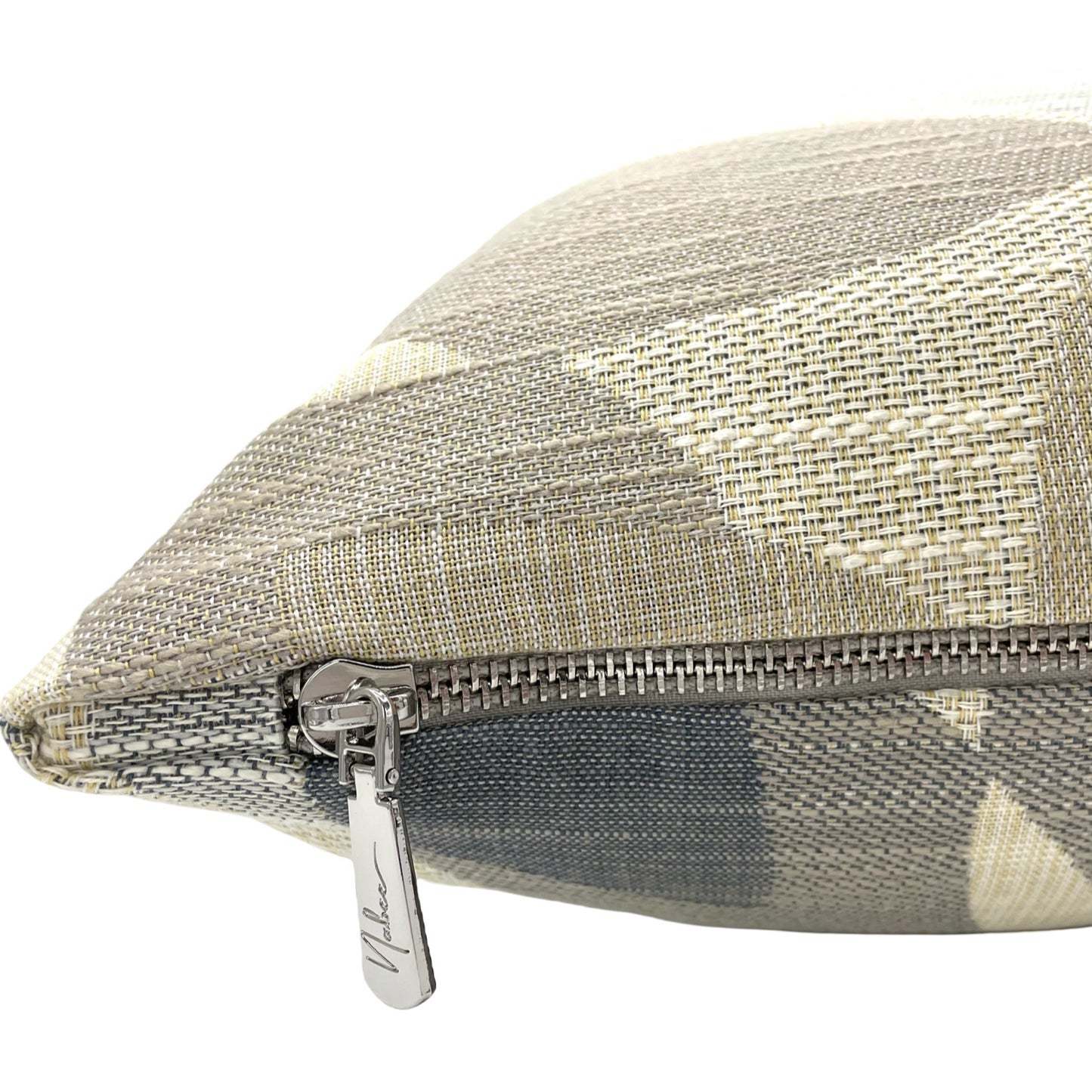 Metal Floral Pillow Cover