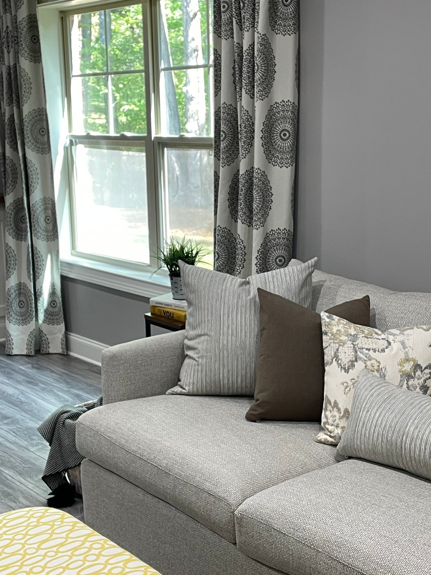 Brown Twill Pillow Cover