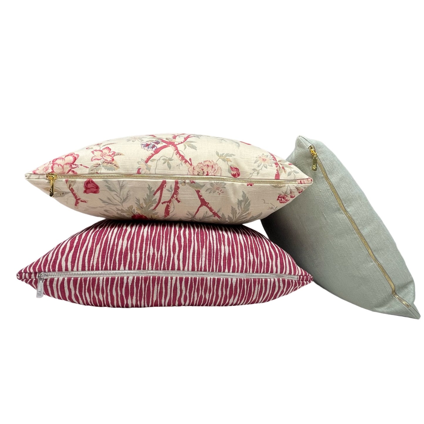 Pink Peonies Pillow Cover