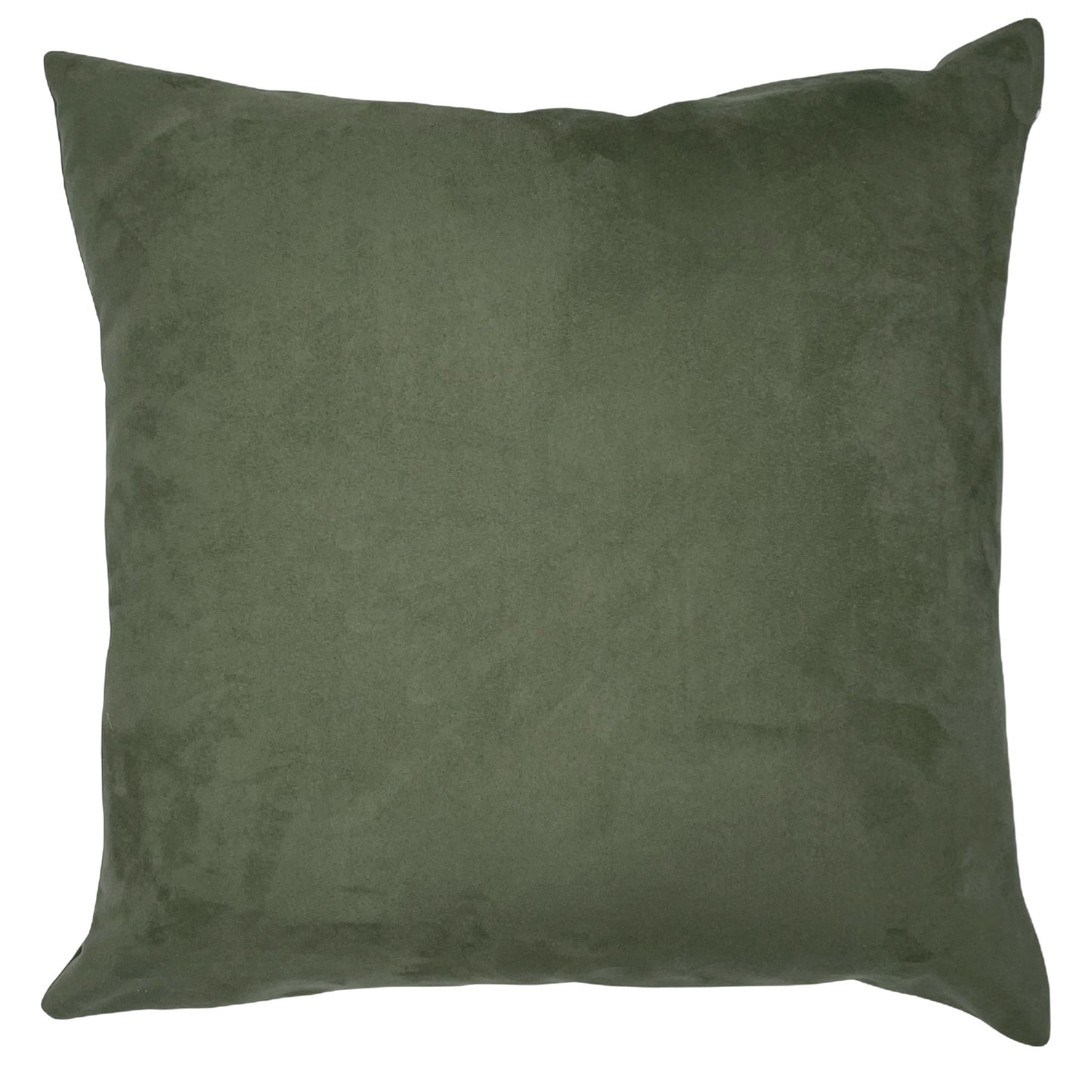 Green Everyday Suede Pillow Cover