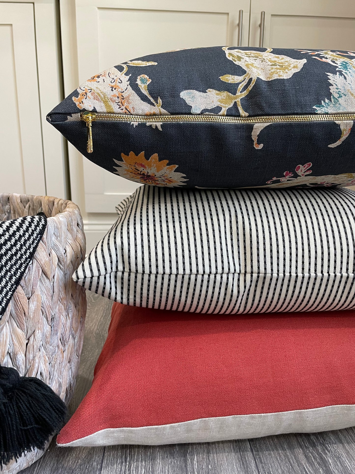 Schumacher Stitched Stripes Outdoor