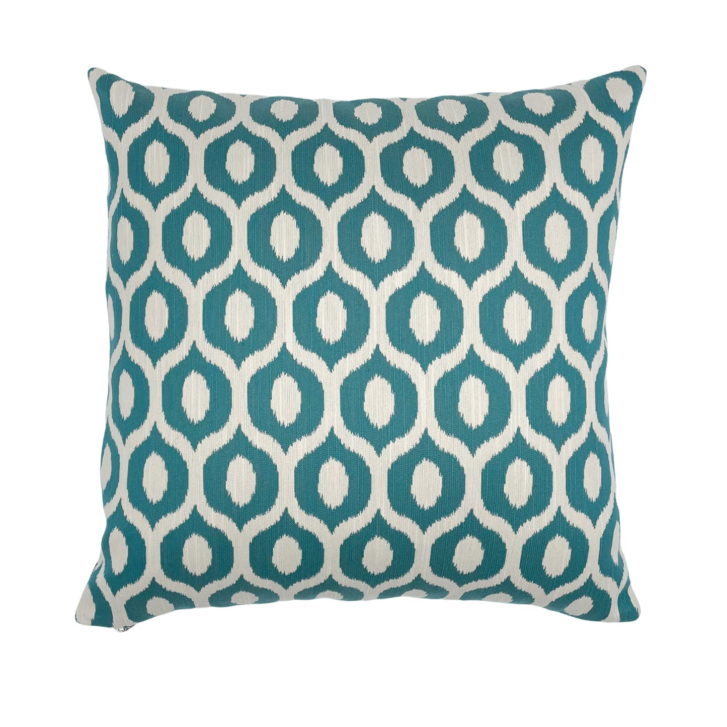 Green Ikat Pillow Cover