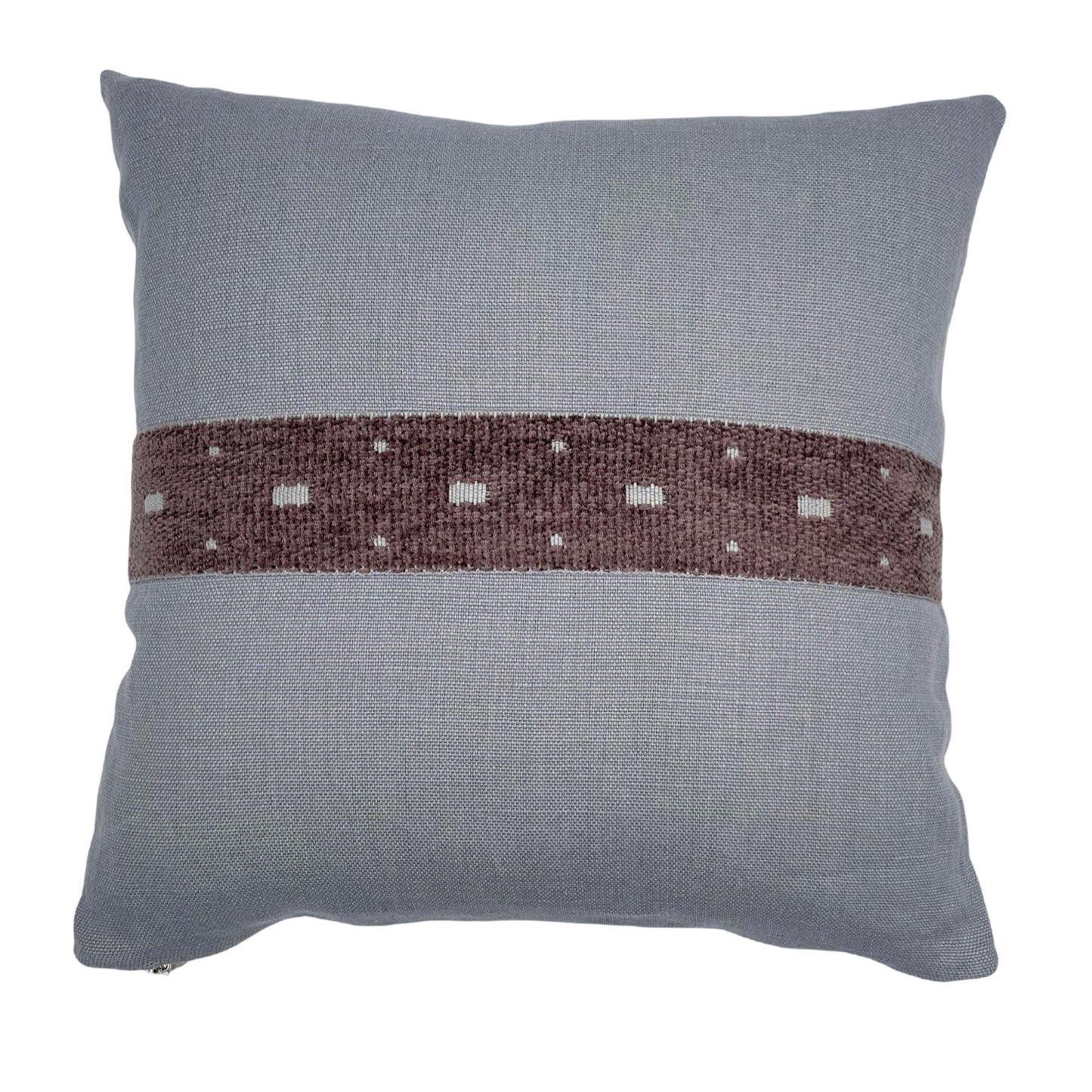 Grey basket weave Pillow Cover
