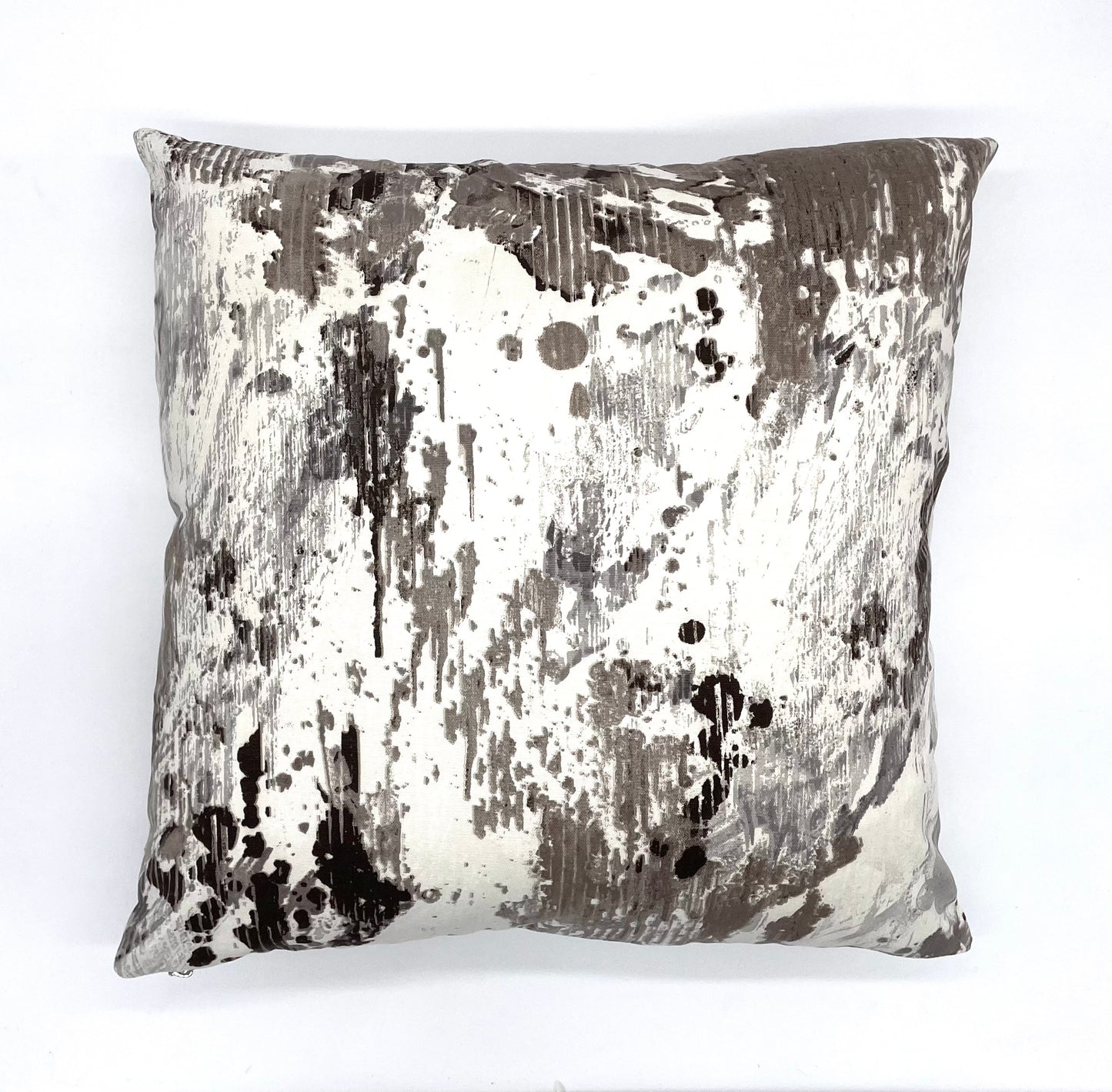 Abstract Grey Pillow Cover