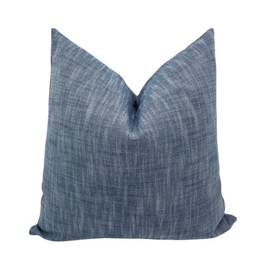 Kravet Blue In/Outdoor Pillow Cover