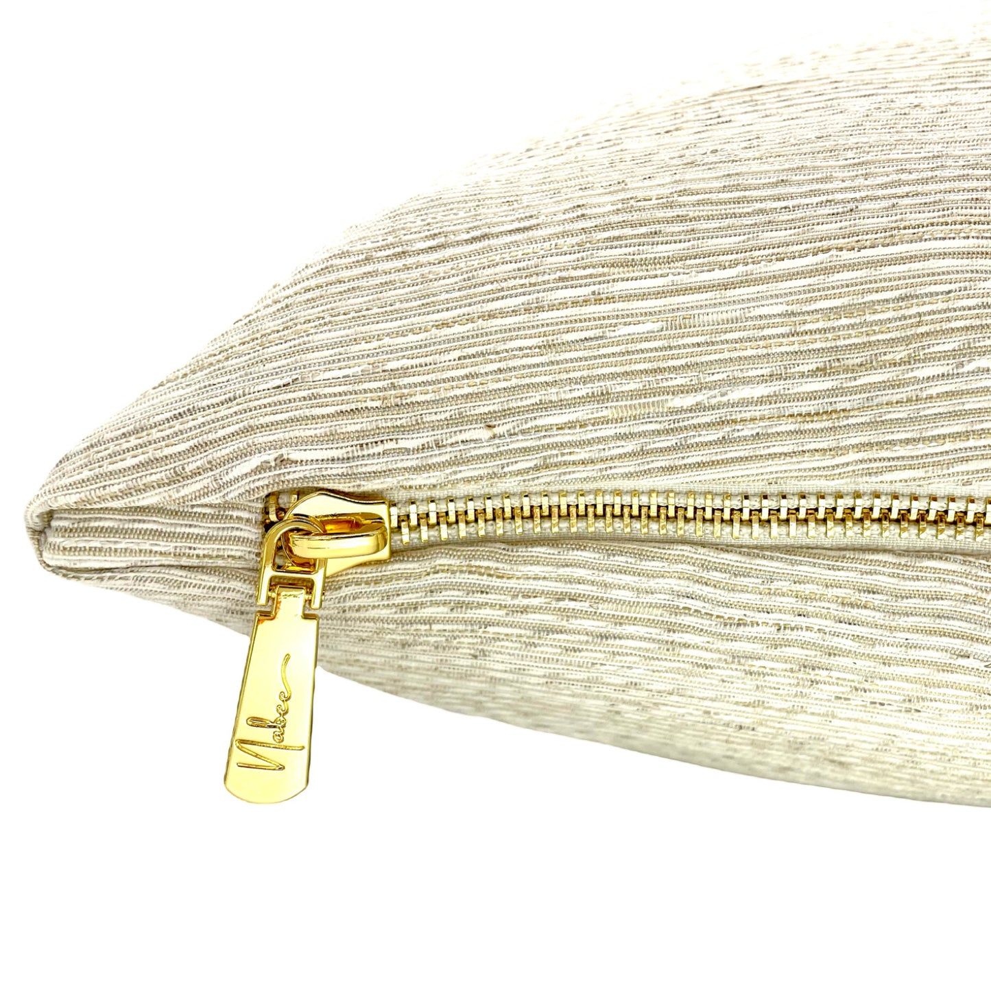 Textured Cream Pillow Cover