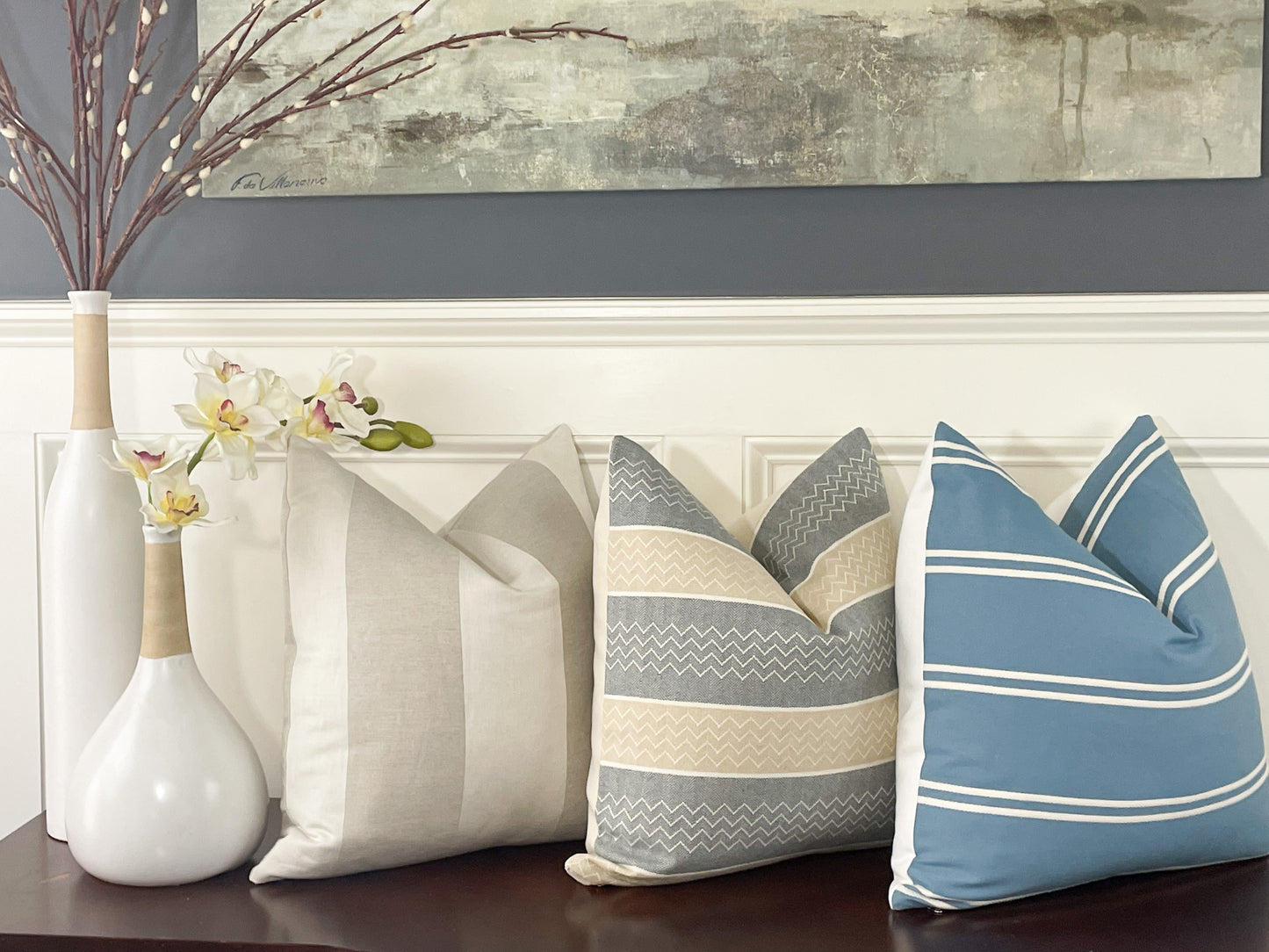 Nautica Stripe Pillow Cover