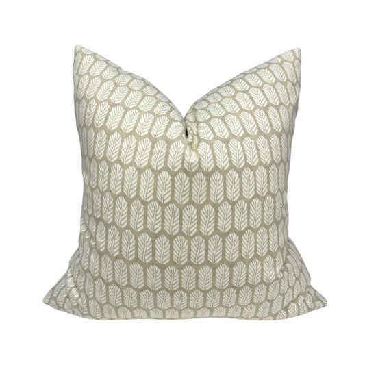 Neutral Wheat Pillow Cover