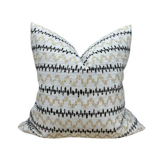 Neutral Geo Stripes Pillow Cover