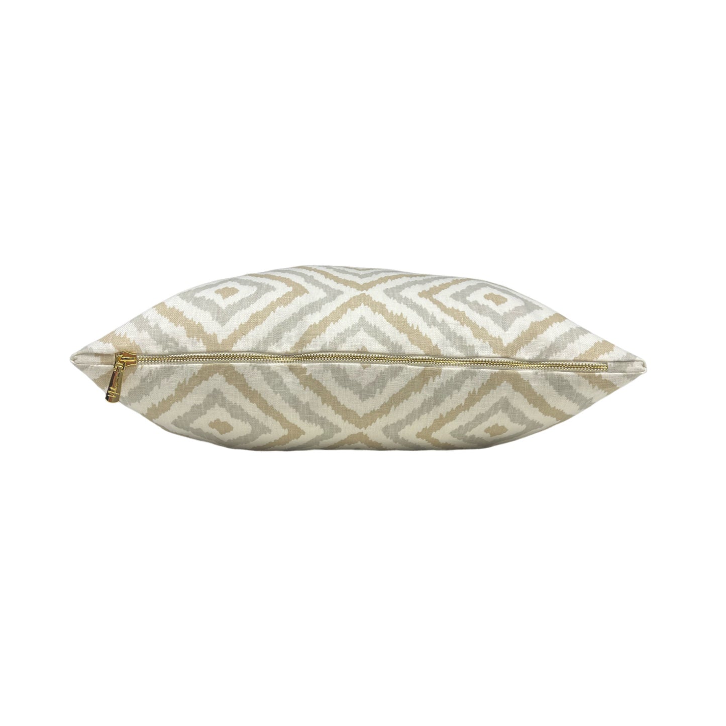 Diamond Print Linen Pillow Cover