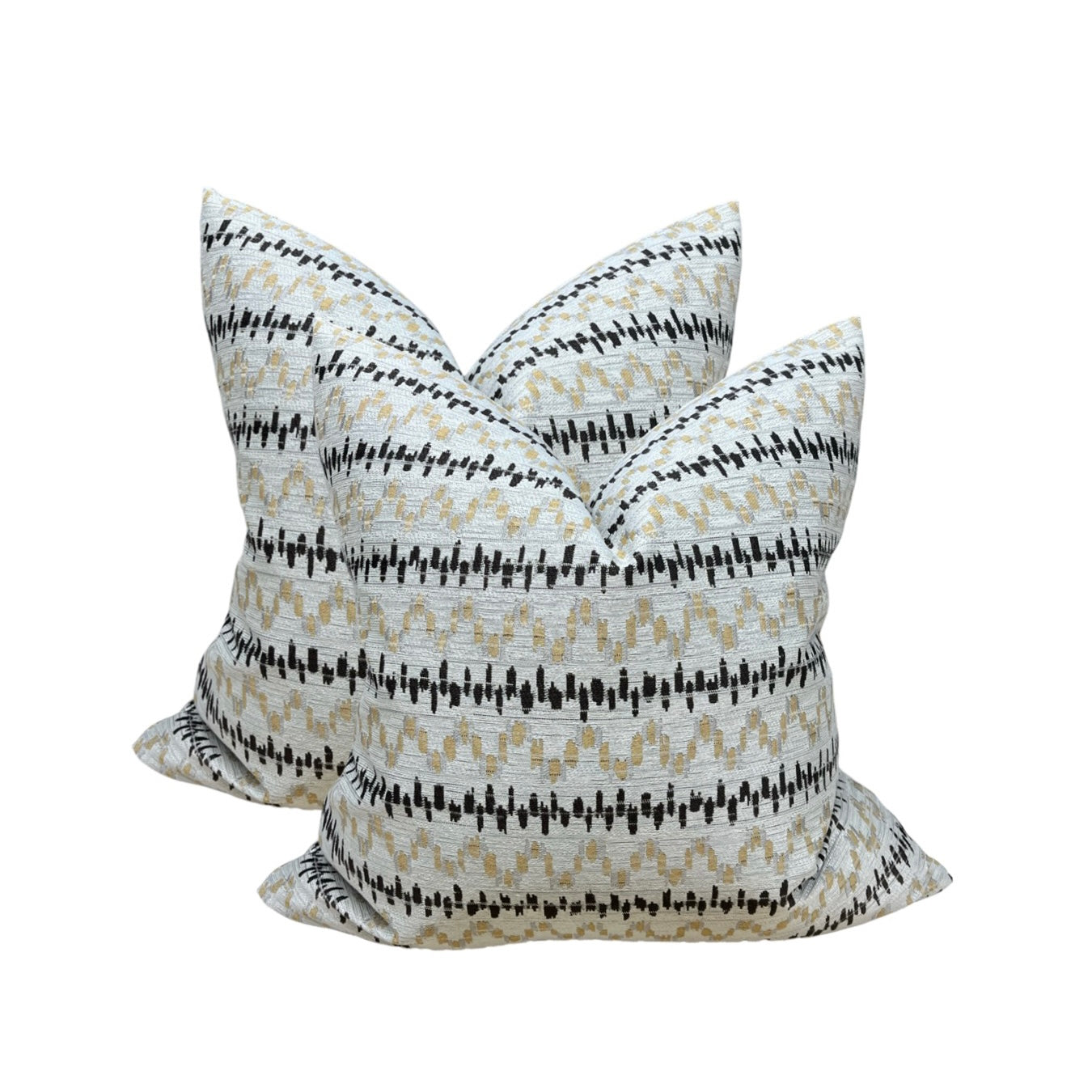 Neutral Geo Stripes Pillow Cover