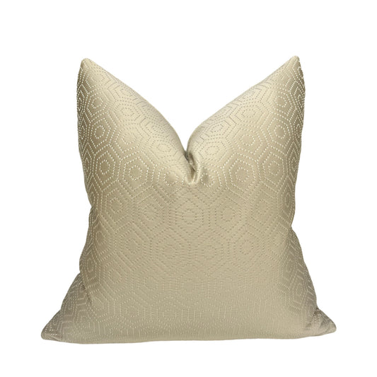 Dune Quilted Satin Pillow Cover