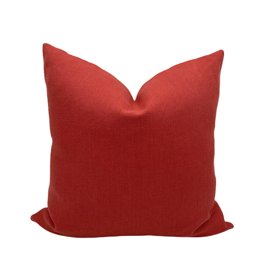 Beacon Hill linen in Clay Pillow Cover