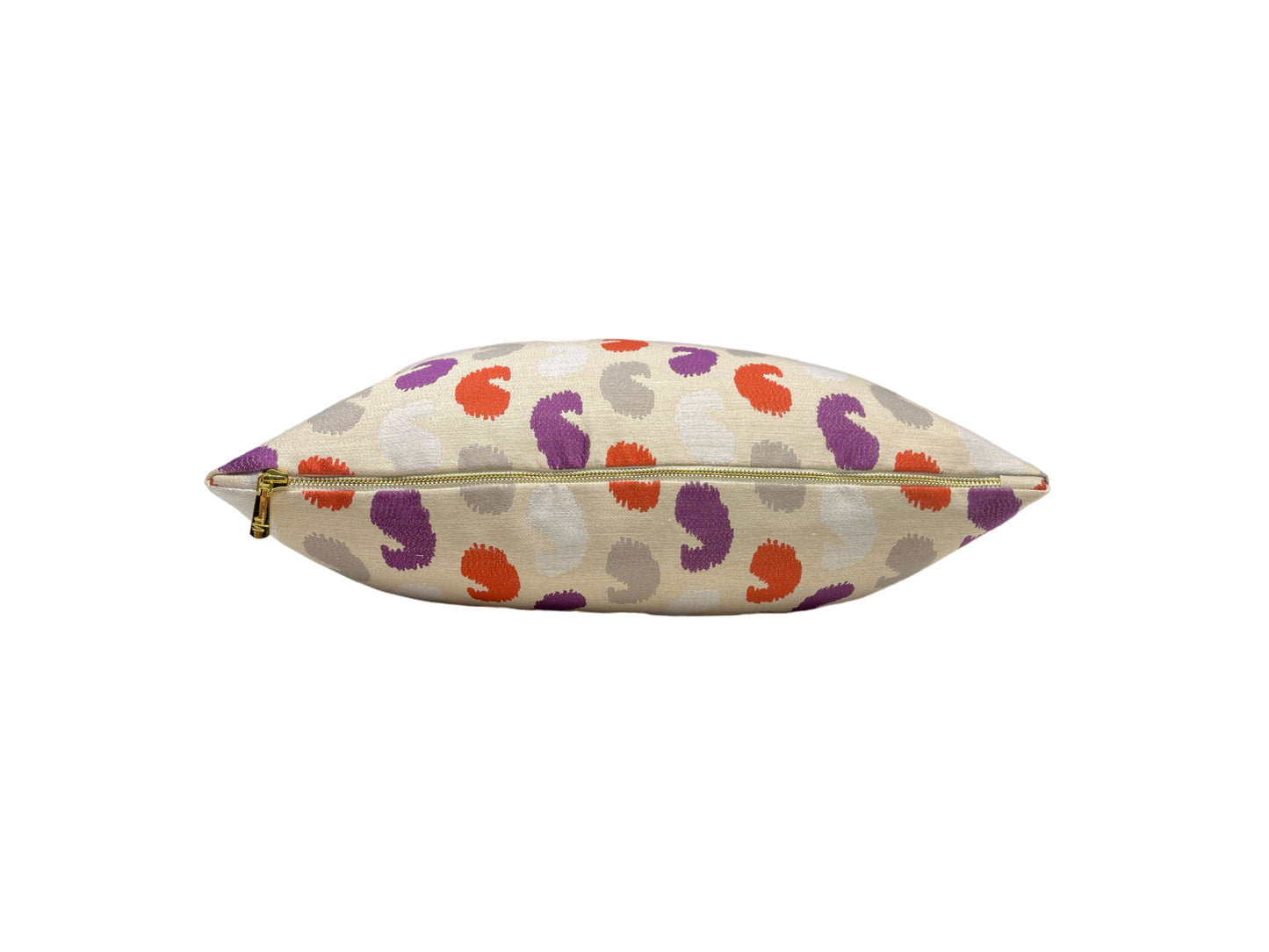 Playful Paisley in Mulberry Pillow Cover