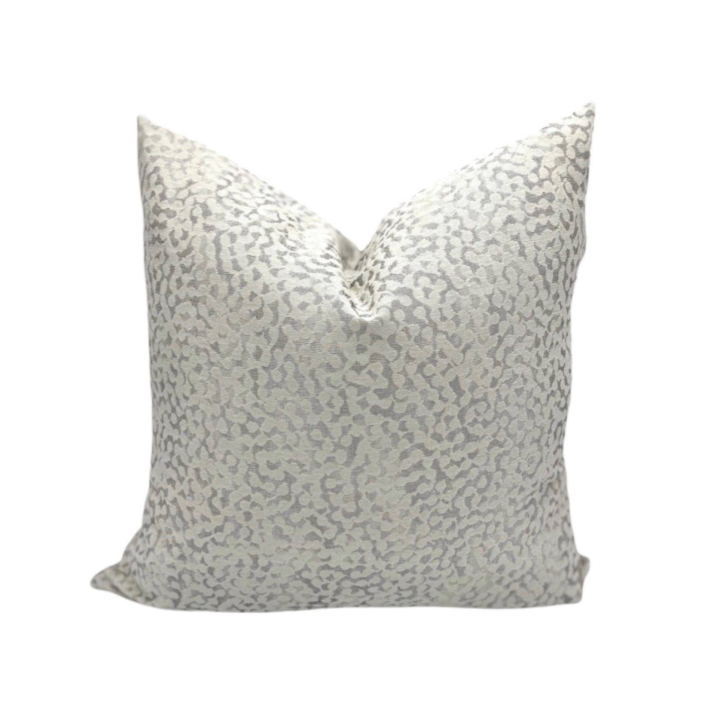 Silver Animal Glitz Pillow Cover